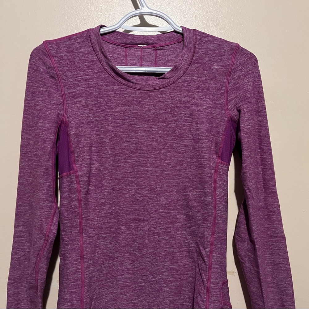 LULULEMON RUN DASH RUFFLE BACK LONG SLEEVE - Picture 6 of 13
